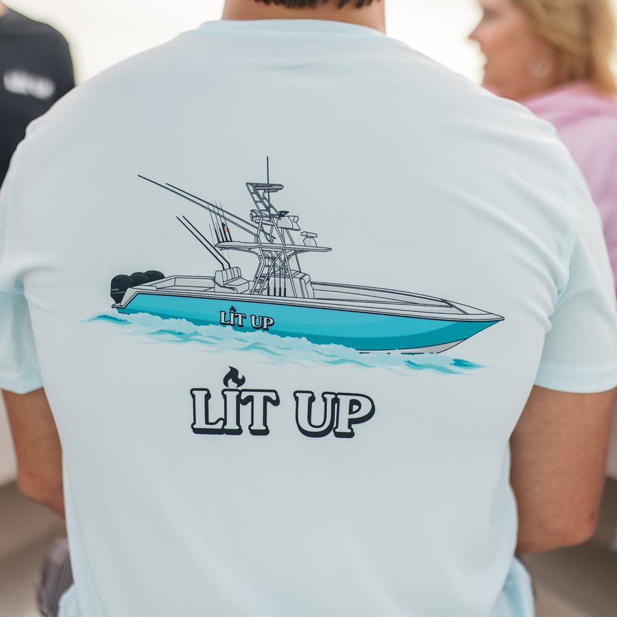 Dri-Fit Custom Boat Shirts - Short Sleeve