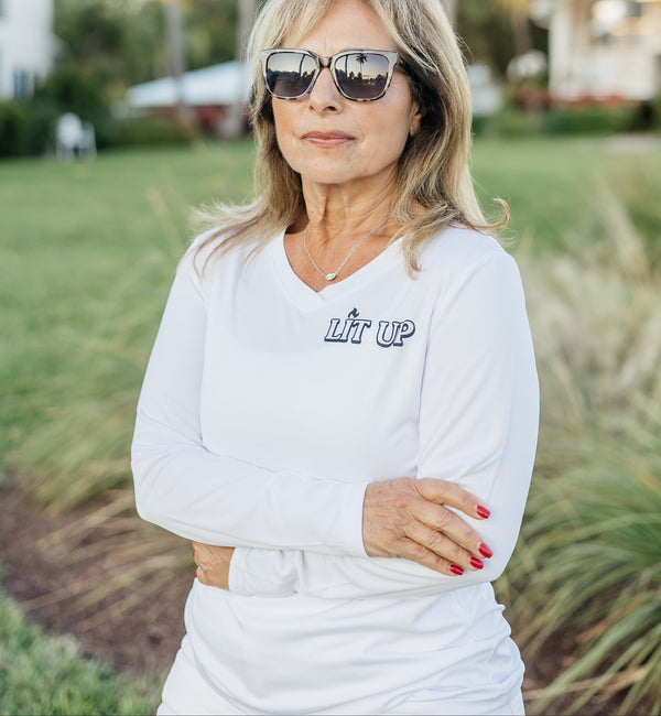 Womens Dri-Fit Custom Boat Shirts - Long Sleeve