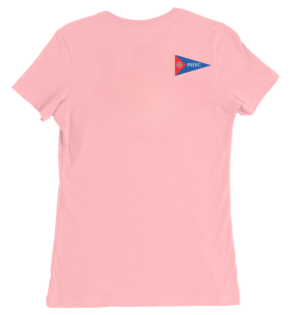 PHYC Women's Cotton Boat T-Shirts - Short Sleeve