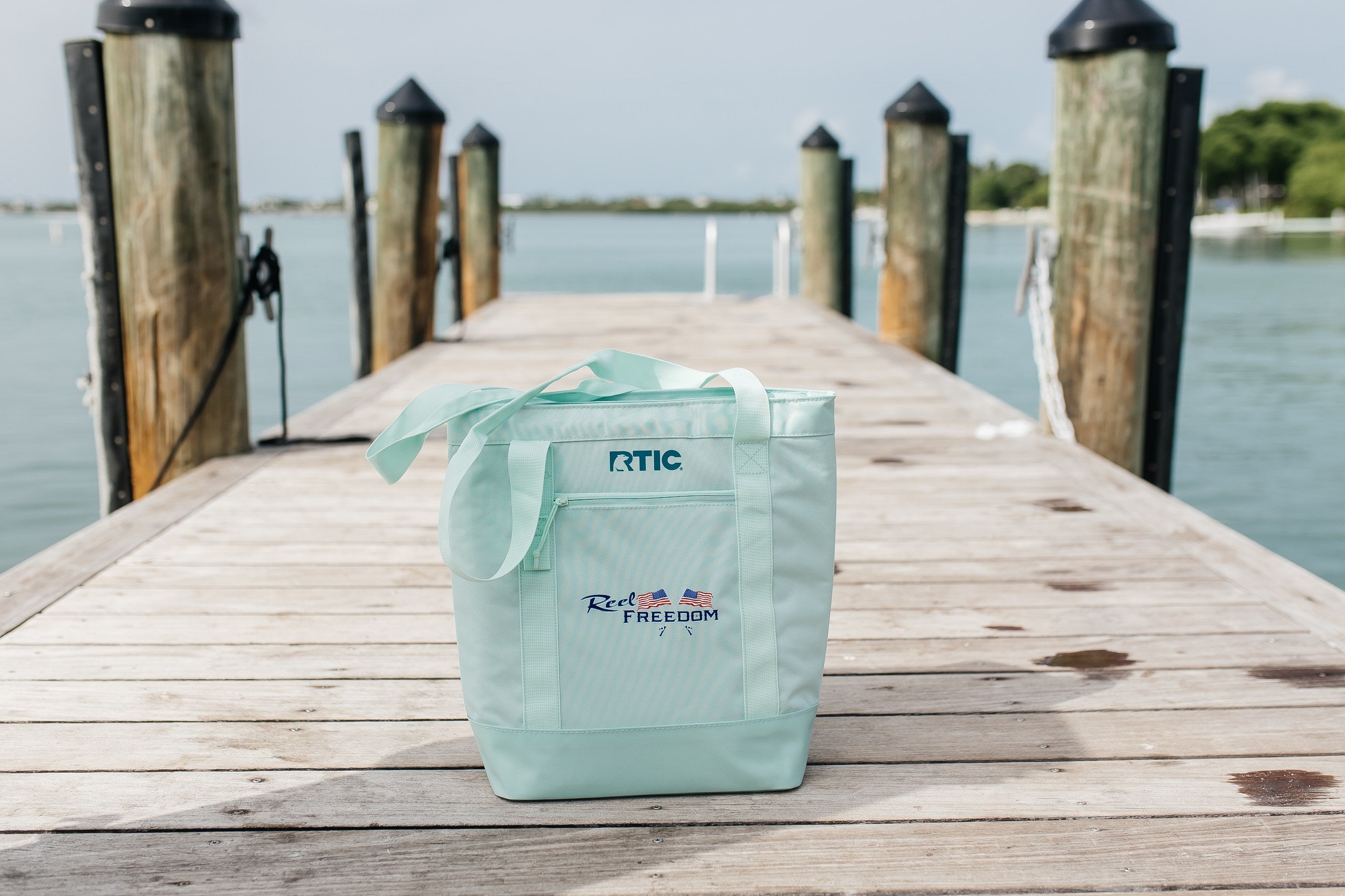Custom RTIC Insulated Slim Tote Cooler