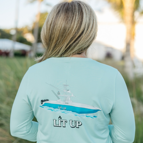 Pelagic Womens Long Sleeve Dri-Fit Shirts