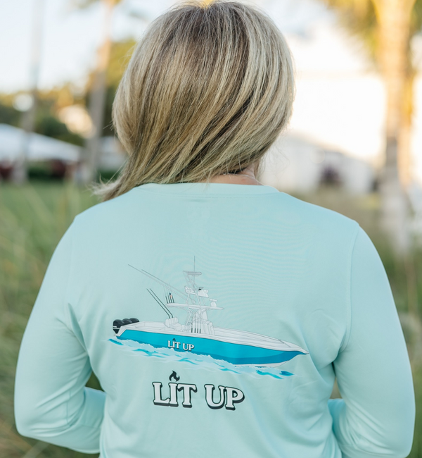 Pelagic Womens Long Sleeve Dri-Fit Shirts