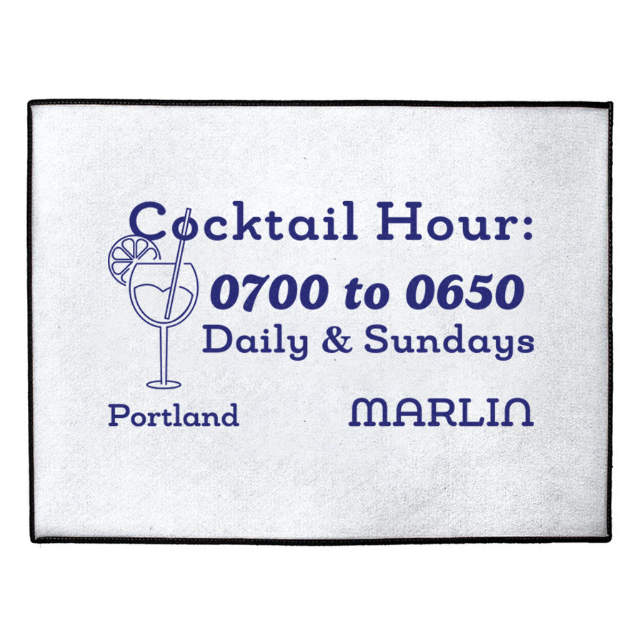 Custom Cocktail Dock Mat