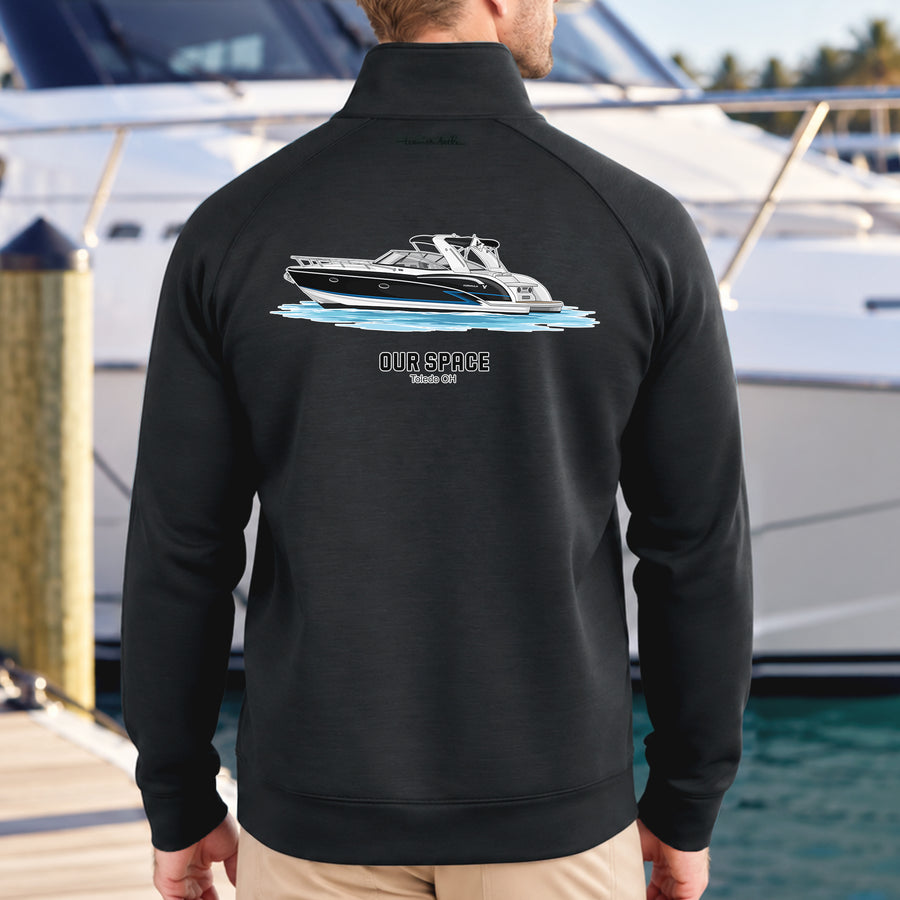 Custom TravisMathew Momentum Shift Quarter Zip
