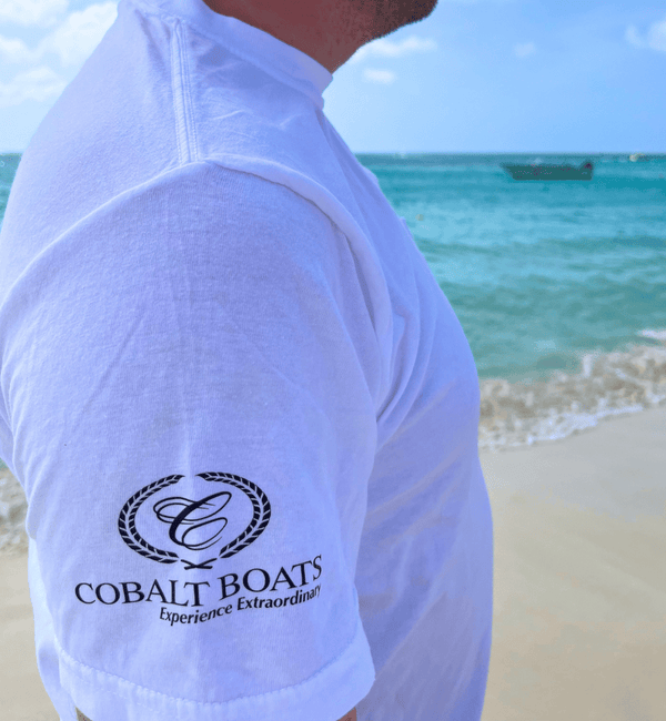 Cobalt Cotton Short Sleeve Custom Shirts