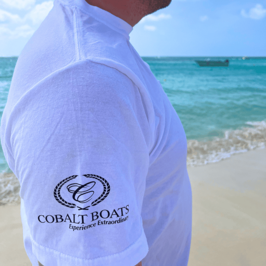 Cobalt Cotton Short Sleeve Custom Shirts