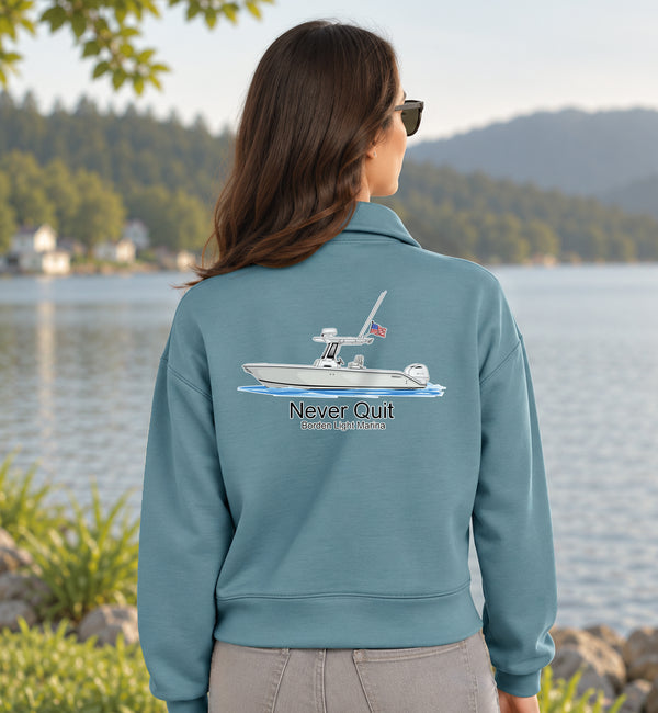 Custom TravisMathew Women’s Momentum Shift Half Zip