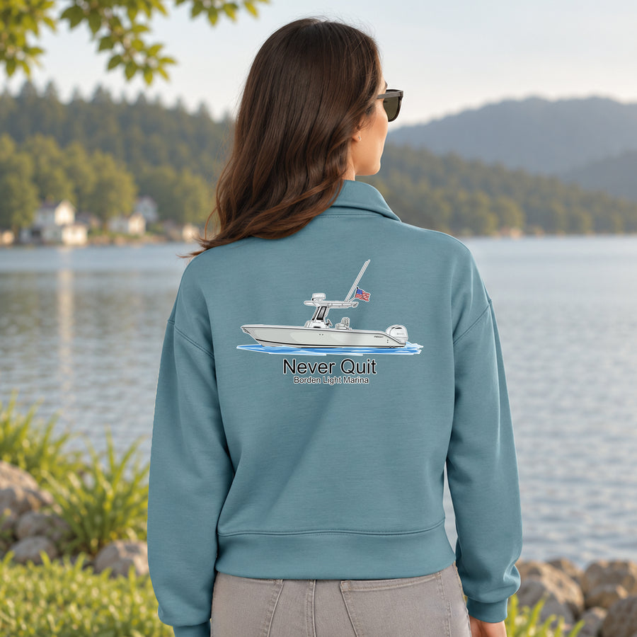 Custom TravisMathew Women’s Momentum Shift Half Zip