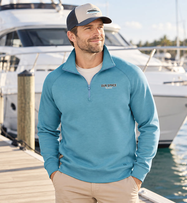 Custom TravisMathew Momentum Shift Quarter Zip