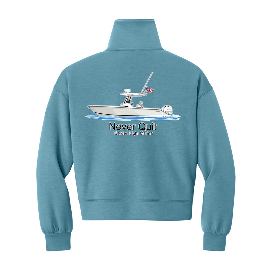 Custom TravisMathew Women’s Momentum Shift Half Zip