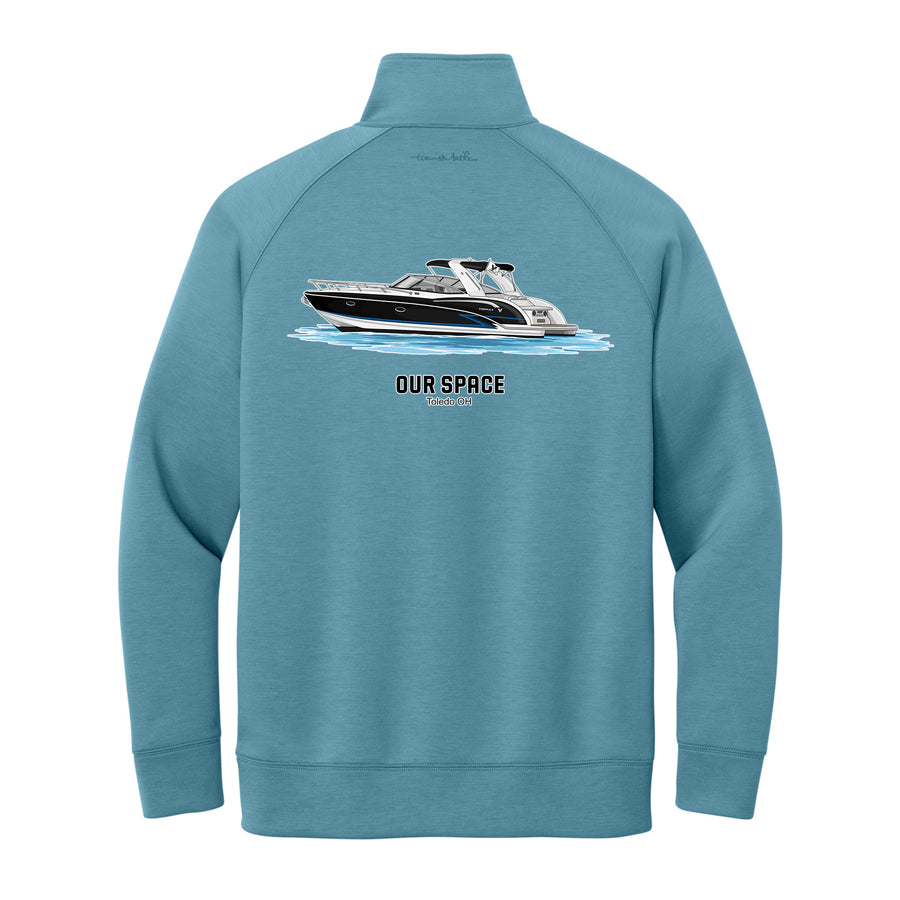 Custom TravisMathew Momentum Shift Quarter Zip