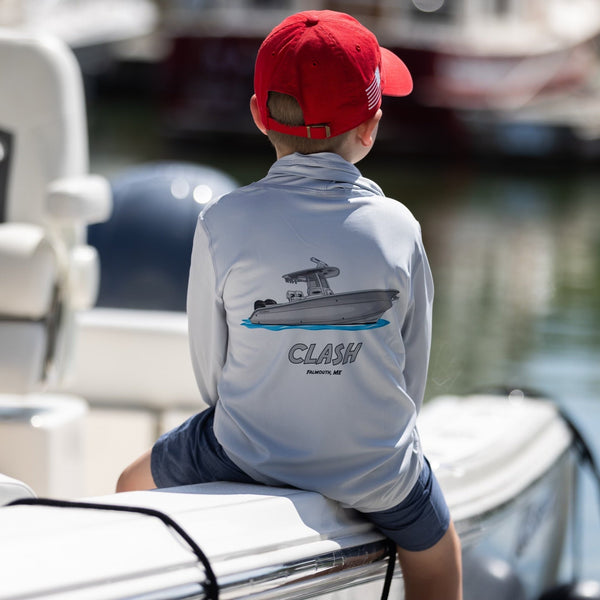 Youth Dri-Fit Custom Fishing Hoodie