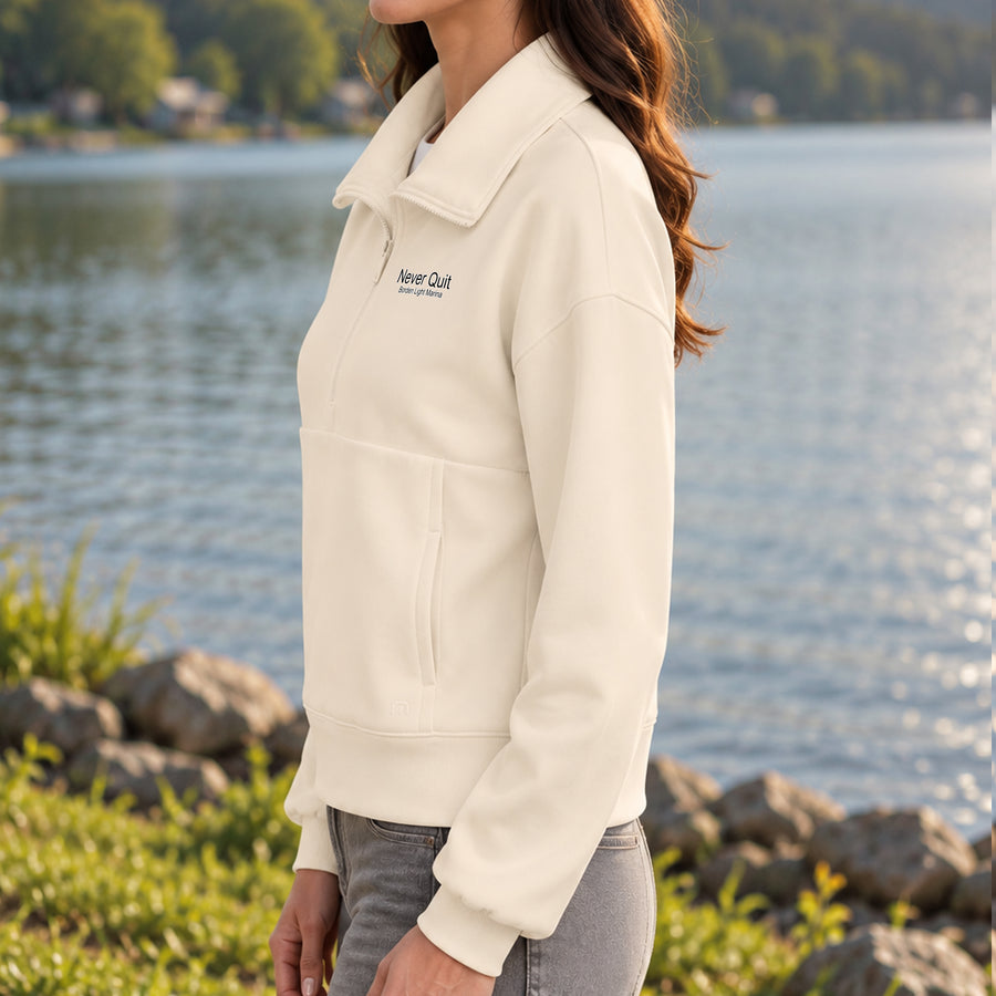 Custom TravisMathew Women’s Momentum Shift Half Zip