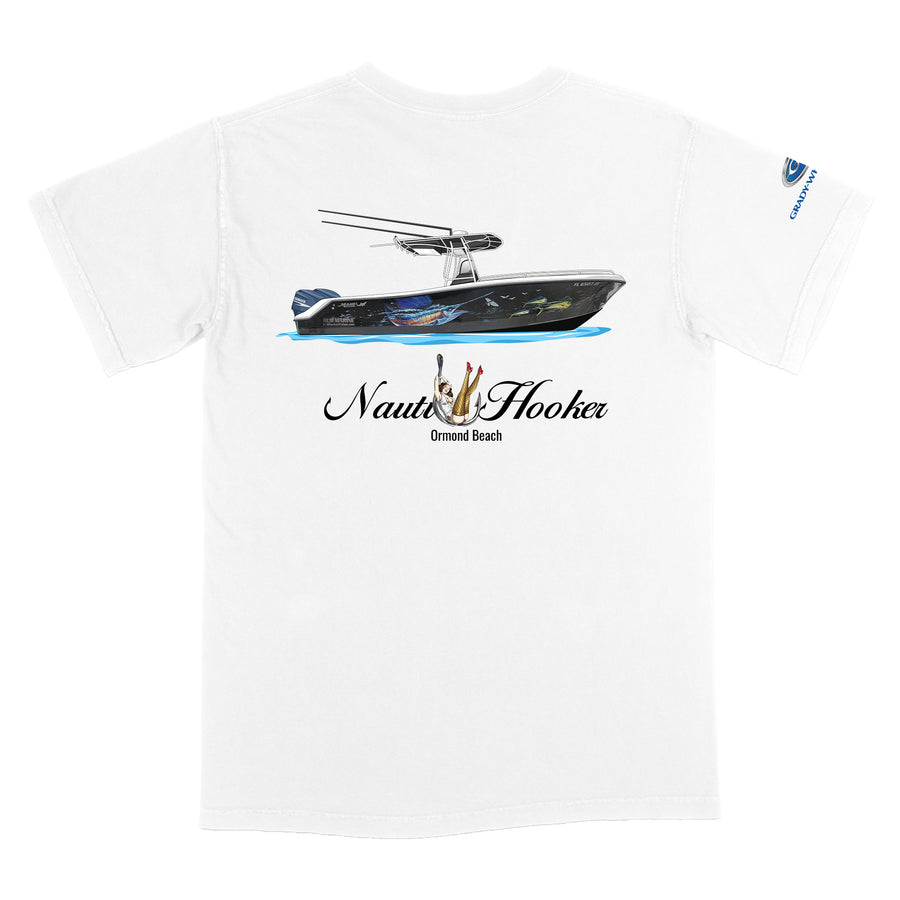 Grady White Cotton Short Sleeve Custom Shirts