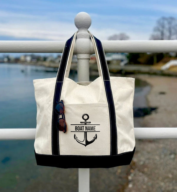 Custom Nautical Tote Bag