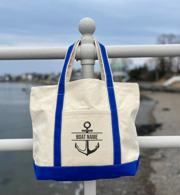 Custom Nautical Tote Bag