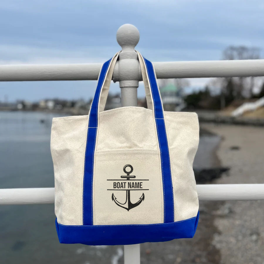 Custom Nautical Tote Bag