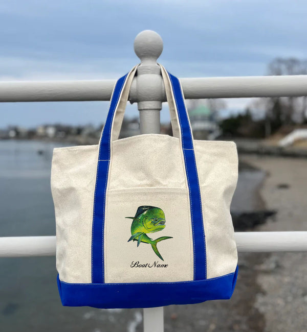 Custom Fish Graphic Tote Bag