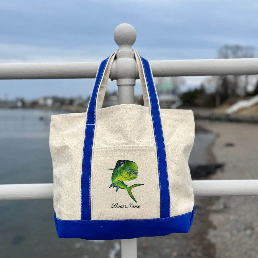 Custom Fish Graphic Tote Bag