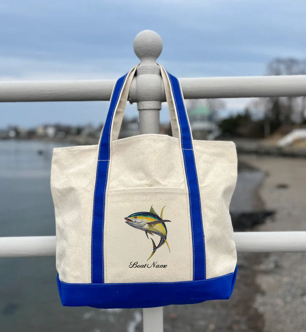 Custom Fish Graphic Tote Bag