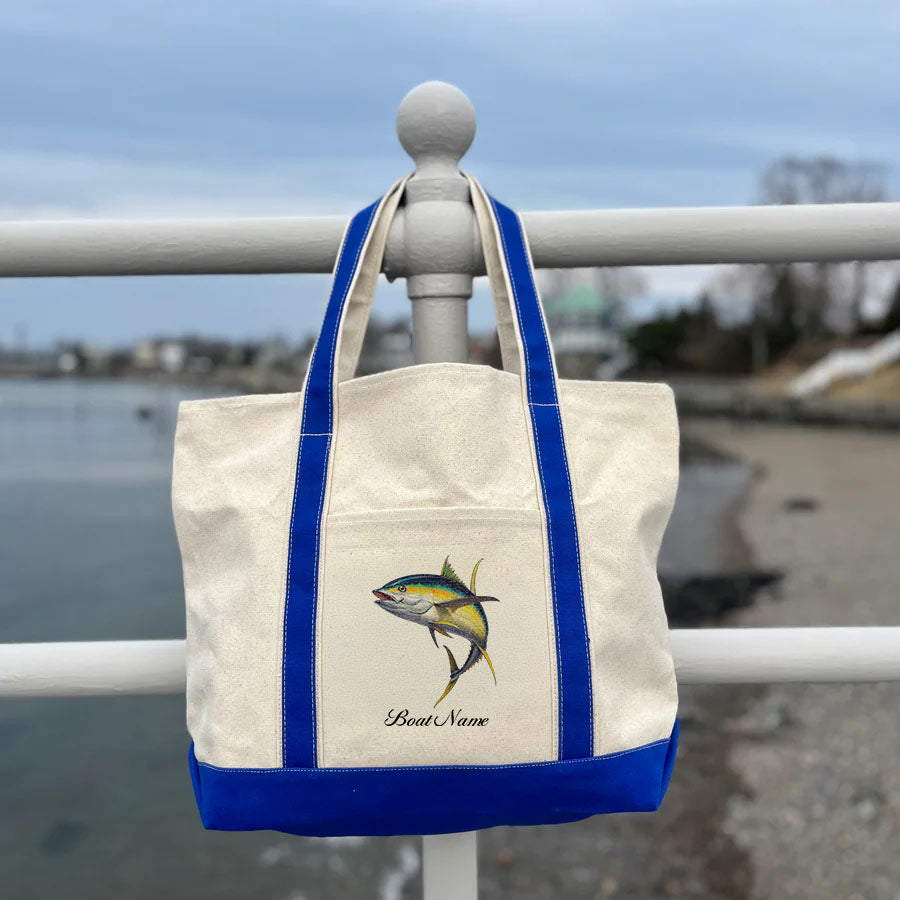 Custom Fish Graphic Tote Bag