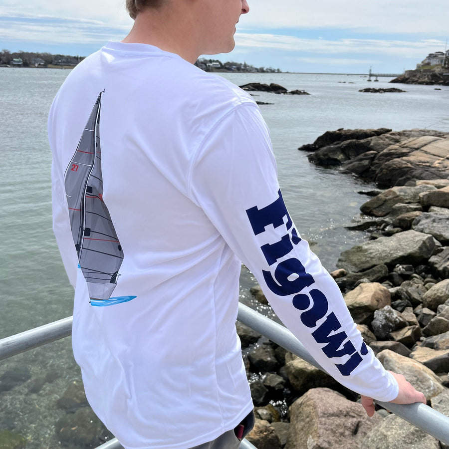 Youth Dri-fit Long Sleeve Shirt - Figawi Exclusive