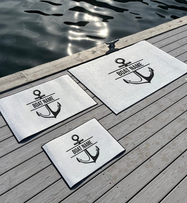 Custom Nautical Dock Mat