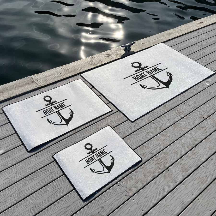 Custom Nautical Dock Mat