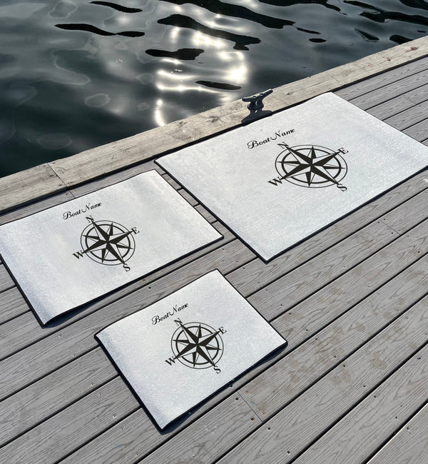 Custom Nautical Dock Mat