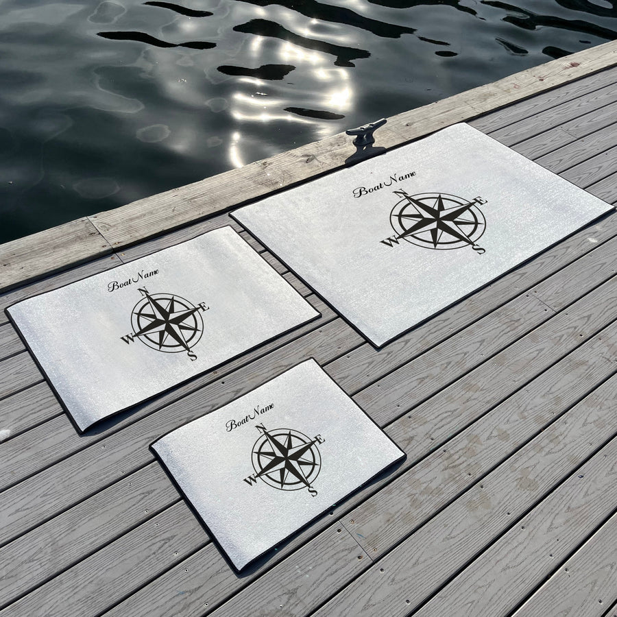 Custom Nautical Dock Mat