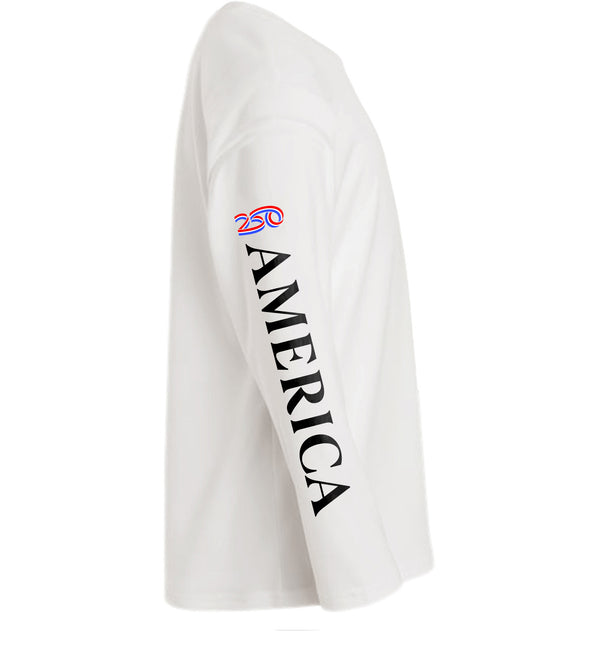 America 250 Youth/Kids Dri-Fit Custom Boat Shirts