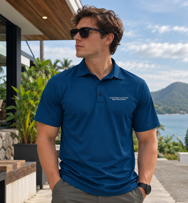 Custom HUK Men's Pursuit Performance Polo