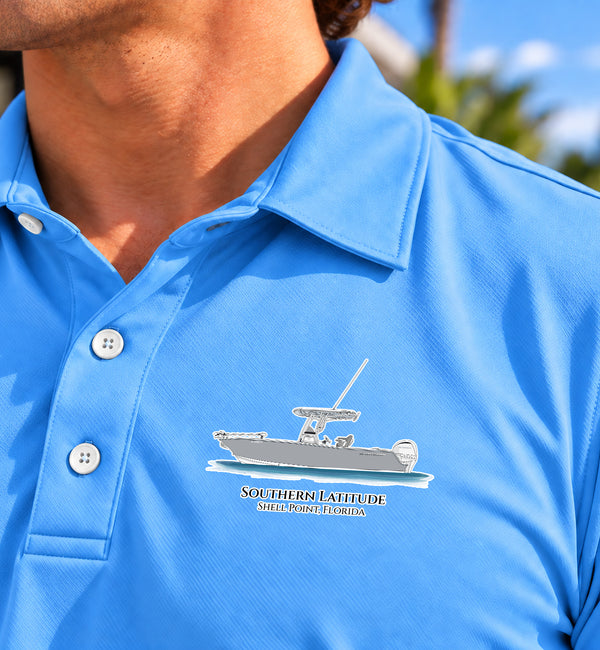 Custom HUK Men's Pursuit Performance Polo