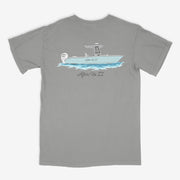 Custom Boat T-Shirts  - 100% Ringspun Cotton (No Pocket)