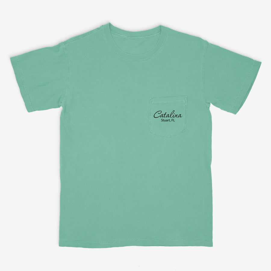 Custom Boat T-Shirts - With Front Pocket