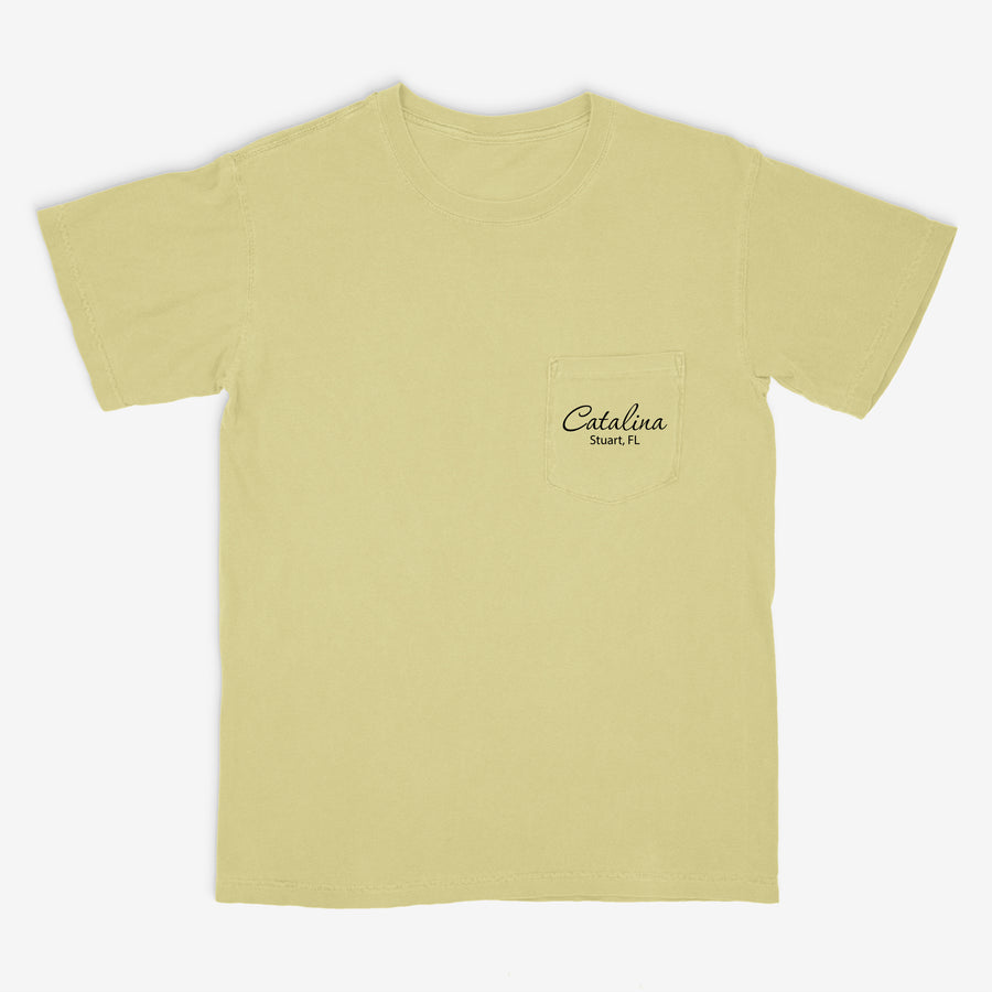 Custom Boat T-Shirts - With Front Pocket
