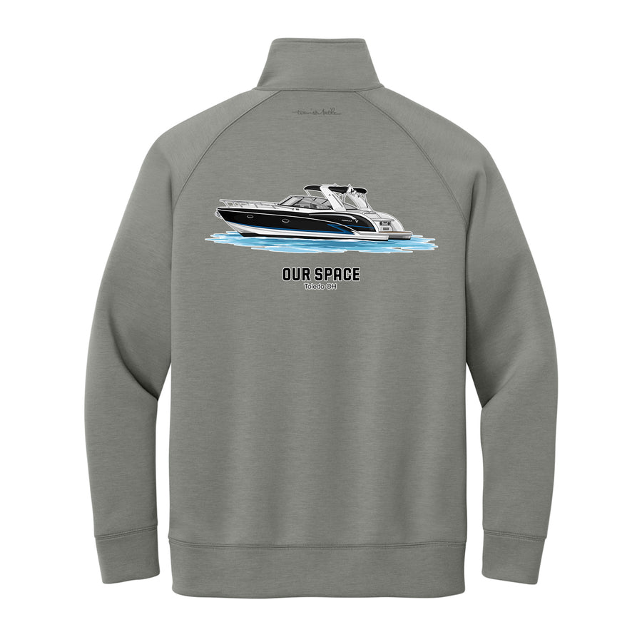 Custom TravisMathew Momentum Shift Quarter Zip