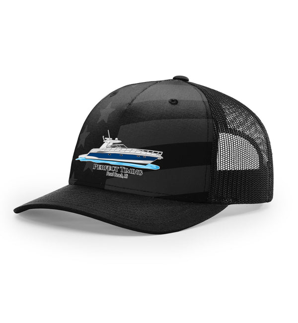 Custom Stars & Stripes Trucker Hat