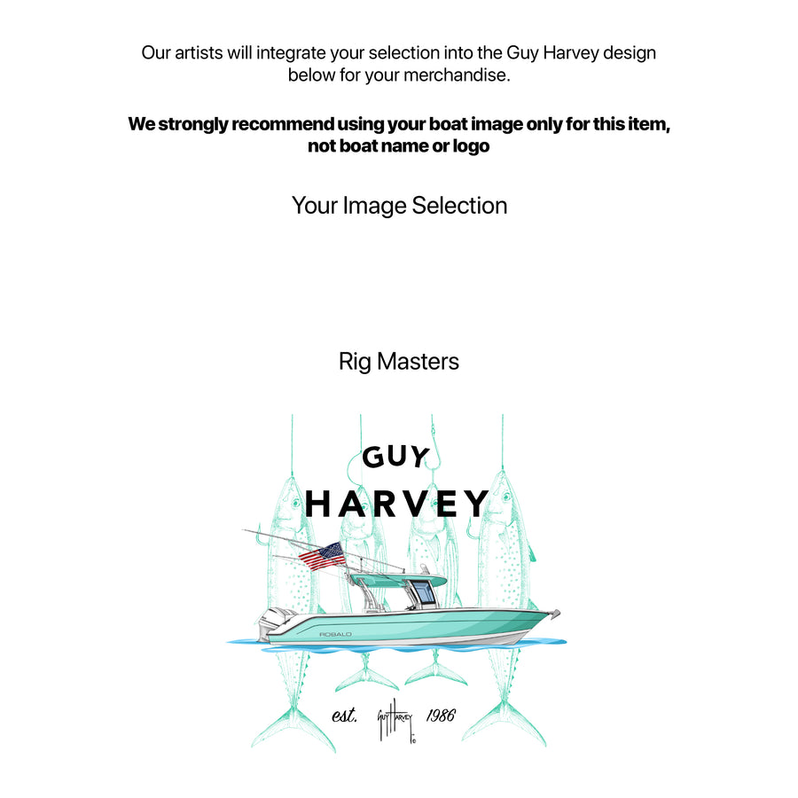 Guy Rig Project Guy Harvey Rig Masters Custom Indoor/Outdoor Dock Mat