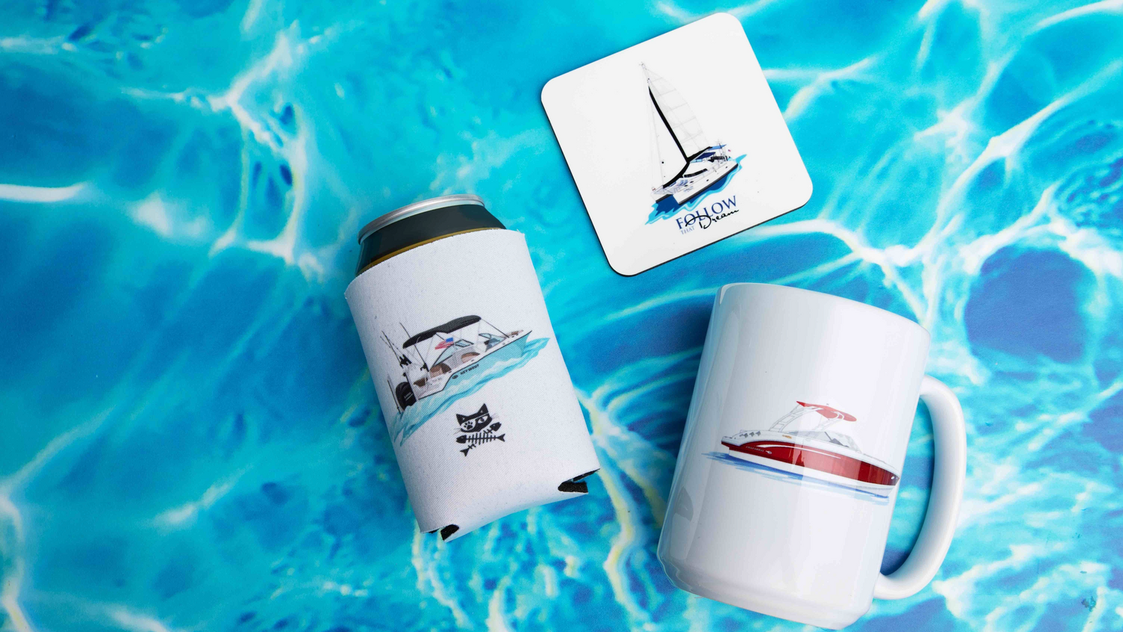 Custom online boat hats