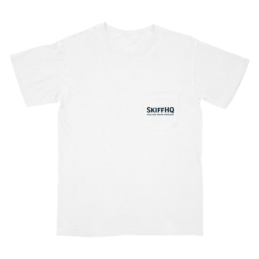 SkiffHQ Cotton Boat T-Shirts - With Front Pocket