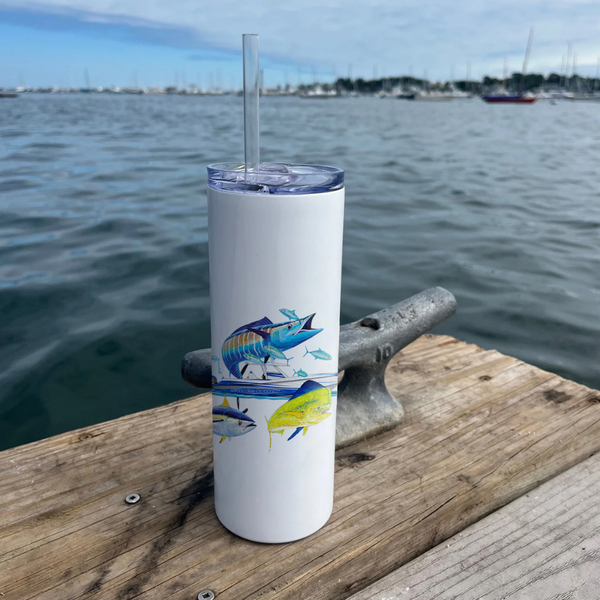 Guy Harvey Custom Skinny Tumblers