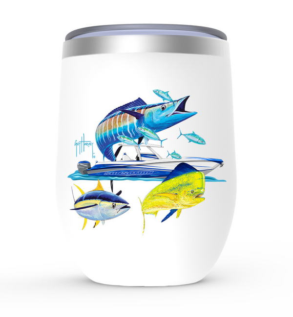 Guy Harvey Custom Wine Tumblers