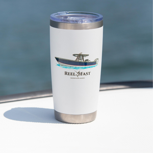 Custom 20 oz. Stainless Steel Boat Tumbler