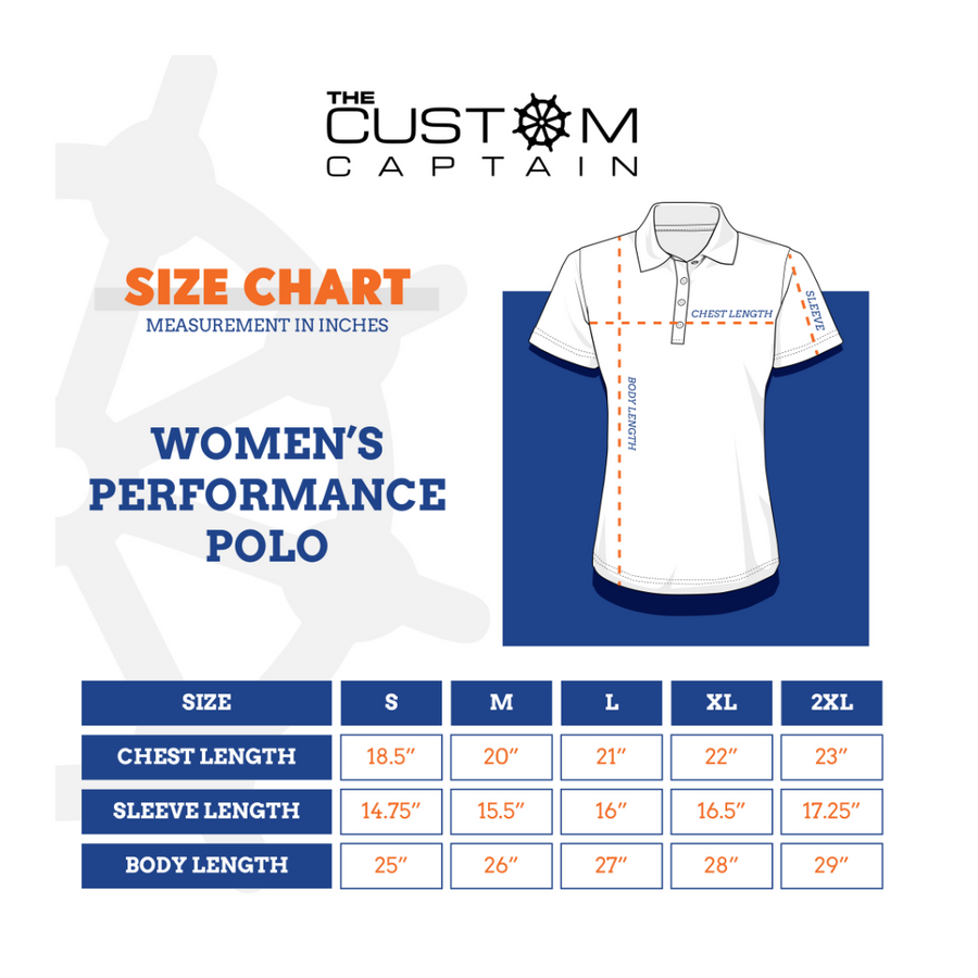 Custom Women's Performance Polos