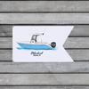 Custom Boat Swallowtail Burgee