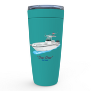 Custom 20 oz. Stainless Steel Boat Tumbler