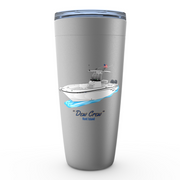 Custom 20 oz. Stainless Steel Boat Tumbler