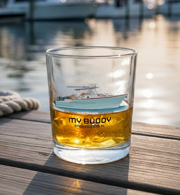 Custom Plastic Rocks Glass