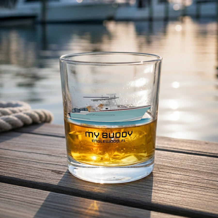 Custom Plastic Rocks Glass